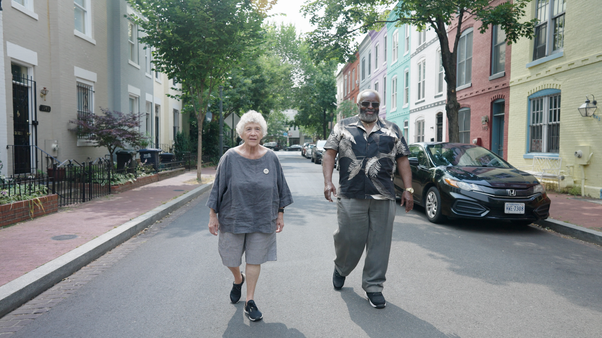 Older activists talking about the struggle to save adams morgan